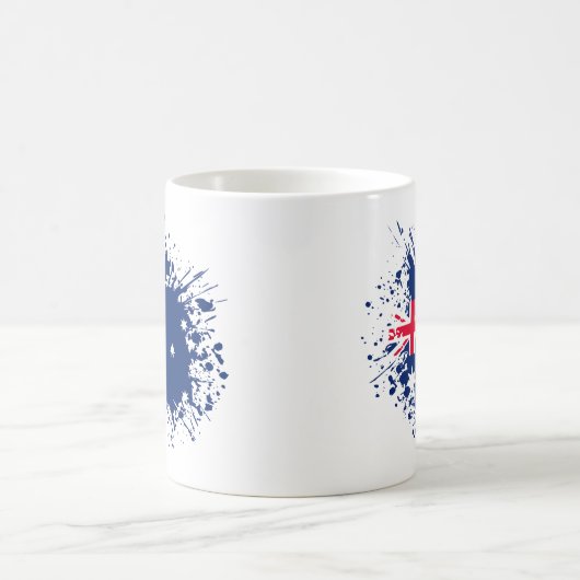 オーストラリア土産ランドマーク、オーストラリア国旗の旅行 コーヒーマグカップ (中央)