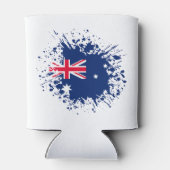 オーストラリア土産ランドマーク、オーストラリア国旗の旅行 缶クーラー (裏面)