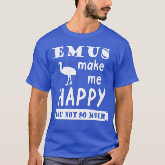 オーストラリア大好きな少年エムー愛好家 Tシャツ