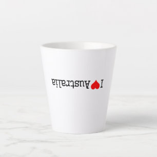 オーストラリア大好き カフェラテマグ