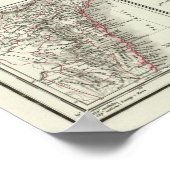 オーストラリア大陸 ポスター (角)