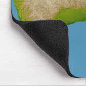オーストラリア大陸 マウスパッド (コーナー)
