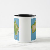 オーストラリア大陸 マグカップ (中央)