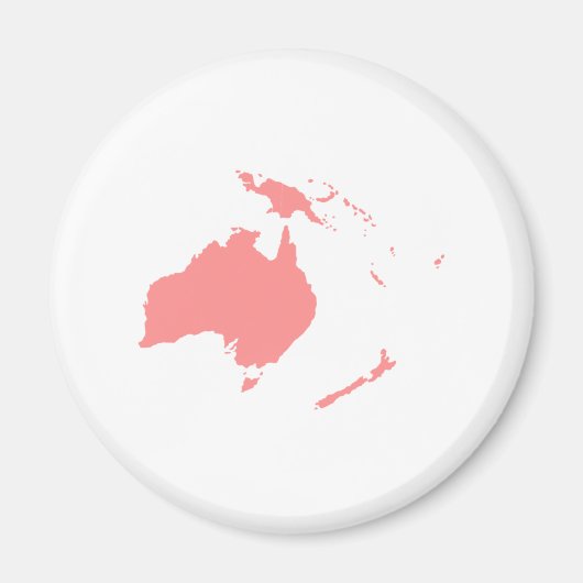 オーストラリア大陸 マグネット (正面)
