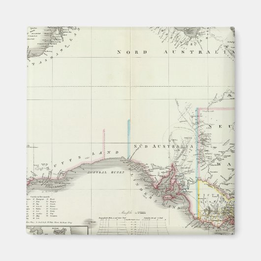 オーストラリア大陸 マグネット (正面)