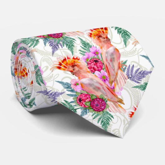 オーストラリア専攻のミッチェル・コカトゥー ネクタイ (ロール)