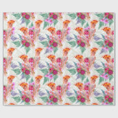 オーストラリア専攻のミッチェル・コカトゥー ラッピングペーパー (フラット)