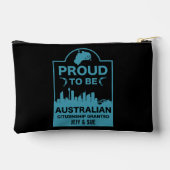 オーストラリア市民権ギフト アクセサリーポーチ (裏面)