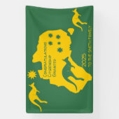 オーストラリア市民権ギフト |オーストラリア市民権 横断幕 (縦)