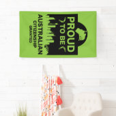 オーストラリア市民権ギフト 横断幕 (インサイチュ)