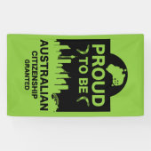 オーストラリア市民権ギフト 横断幕 (横)