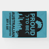 オーストラリア市民権ギフト 横断幕 (横)