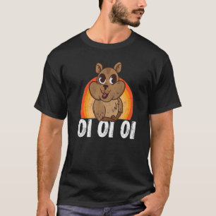 オーストラリア応援オーストラリア産ウォンバット動物かわいいアスト Tシャツ