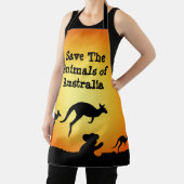 オーストラリア救の動物 エプロン (インサイチュ)