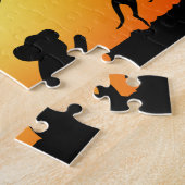 オーストラリア救の動物 ジグソーパズル (側面)