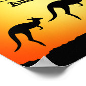 オーストラリア救の動物 ポスター (角)