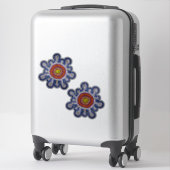 オーストラリア数々のの原画デカール シール (スーツケース)