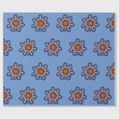 オーストラリア数々のの原画 ラッピングペーパー (フラット)