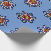 オーストラリア数々のの原画 ラッピングペーパー (角)