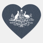 オーストラリア旅券 ハートシール (正面)