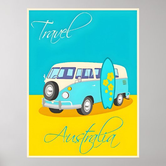 オーストラリア旅行ポスター ポスター (正面)