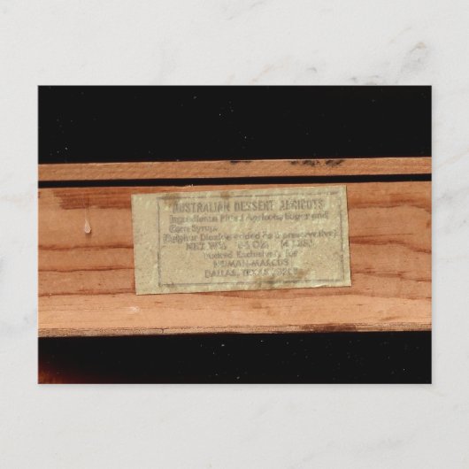 オーストラリア杏 ポストカード (正面)