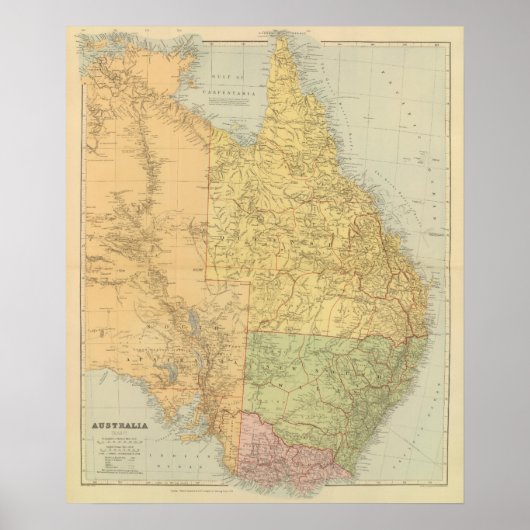 オーストラリア東部 ポスター (正面)