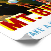 オーストラリア水牛のヴィンテージ旅行ポスター ポスター (角)