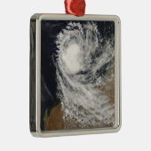 オーストラリア沖の熱帯低気圧オフェリア メタルオーナメント (右)