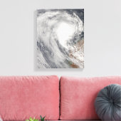 オーストラリア沖の熱帯低気圧メラニー キャンバスプリント (インサイチュ (リビング))