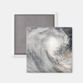 オーストラリア沖の熱帯低気圧メラニー マグネット (正面/裏面)