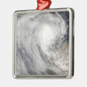 オーストラリア沖の熱帯低気圧メラニー メタルオーナメント (左)