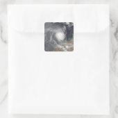 オーストラリア沖の熱帯低気圧 スクエアシール (バッグ)