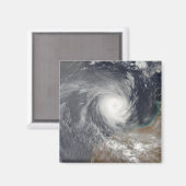 オーストラリア沖の熱帯低気圧 マグネット (正面/裏面)