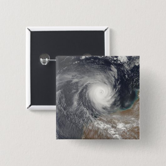 オーストラリア沖の熱帯低気圧 缶バッジ (正面&裏面)