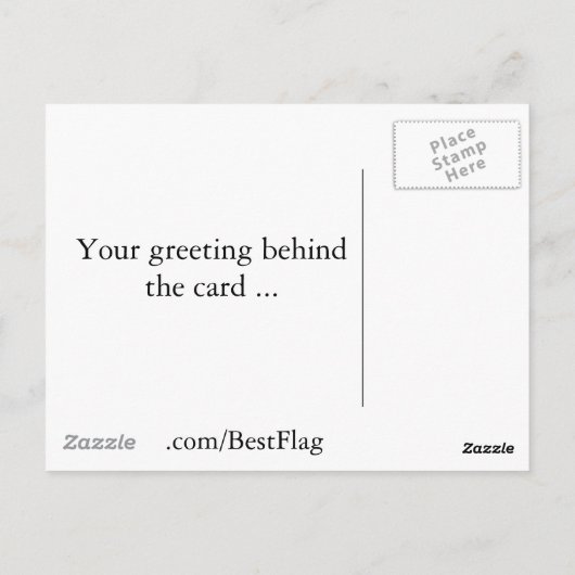 オーストラリア海軍艦船 ポストカード (裏面)