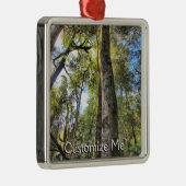 オーストラリア熱帯雨林ユーカリプトゥスガムの木 メタルオーナメント (右)