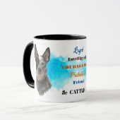 オーストラリア牛の忠実な友人 マグカップ (正面左)