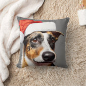 オーストラリア牛の犬のクリスマス クッション (ブランケット)