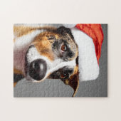 オーストラリア牛の犬のクリスマス ジグソーパズル (横)