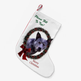 オーストラリア牛の犬のクリスマス スモールクリスマスストッキング