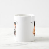 オーストラリア牛の犬の母2 コーヒーマグカップ (中央)