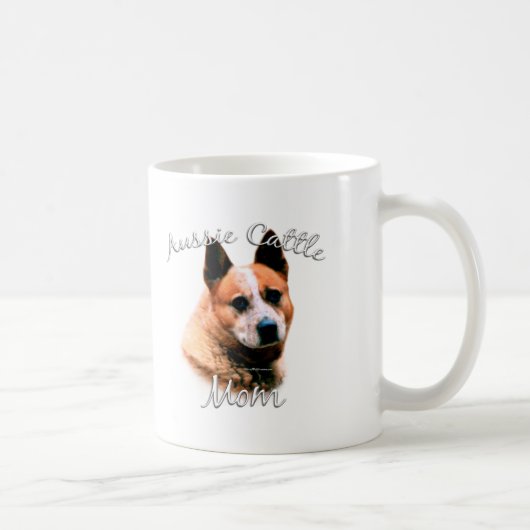 オーストラリア牛の犬の母2 コーヒーマグカップ (右)