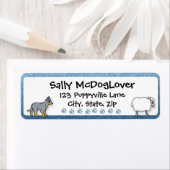 オーストラリア牛の犬の牧羊 ラベル (インサイチュ)