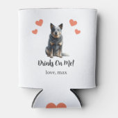 オーストラリア牛の犬の結婚ペットクーラーボックス 缶クーラー (正面)