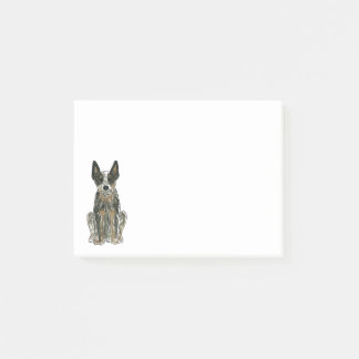 オーストラリア牛の犬ブルーヒーラーACDアート ポストイット