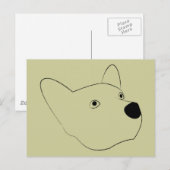 オーストラリア牛の犬 ポストカード (正面/裏面)