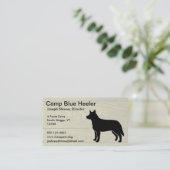 オーストラリア牛の犬 名刺 (スタンド正面)