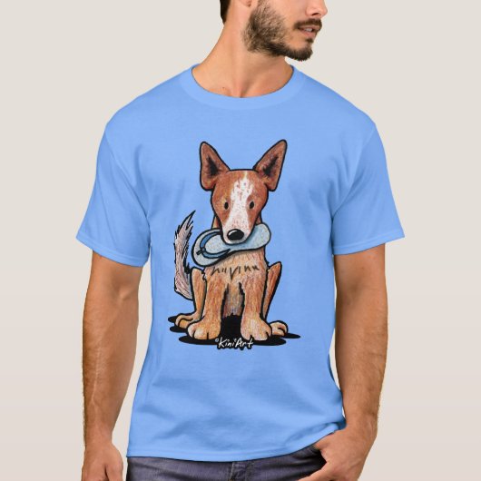 オーストラリア牛の犬 Tシャツ (正面)