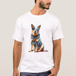 オーストラリア牛の犬 Tシャツ
